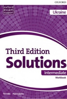 Купити Solutions Intermediate 3nd edition. Workbook with CD-ROM. Ukrainian Edition. Tim Falla - knygobum.com.ua