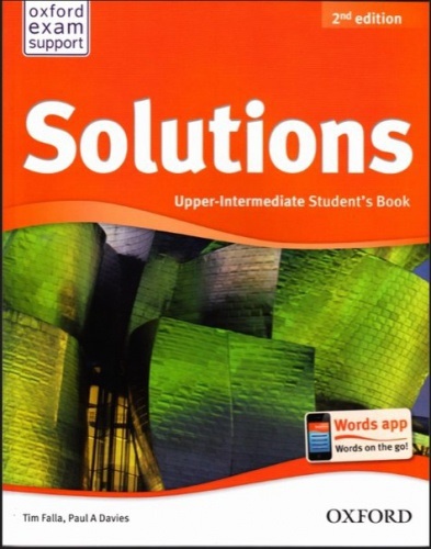 Купити Solutions Upper-Intermediate 2nd edition. Student's Book. Tim Falla - knygobum.com.ua